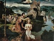 Joachim Patinir Le Bapteme du Christ Spain oil painting artist
